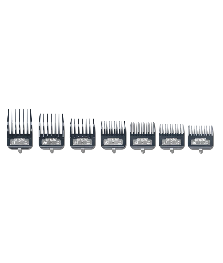 Andis Master Premium Metal Clip Comb Set