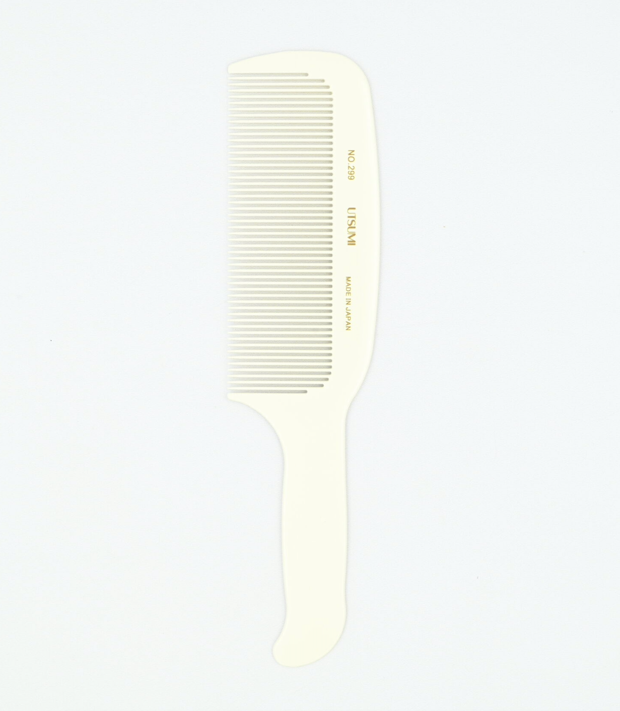 Utsumi Clipper Comb White #299