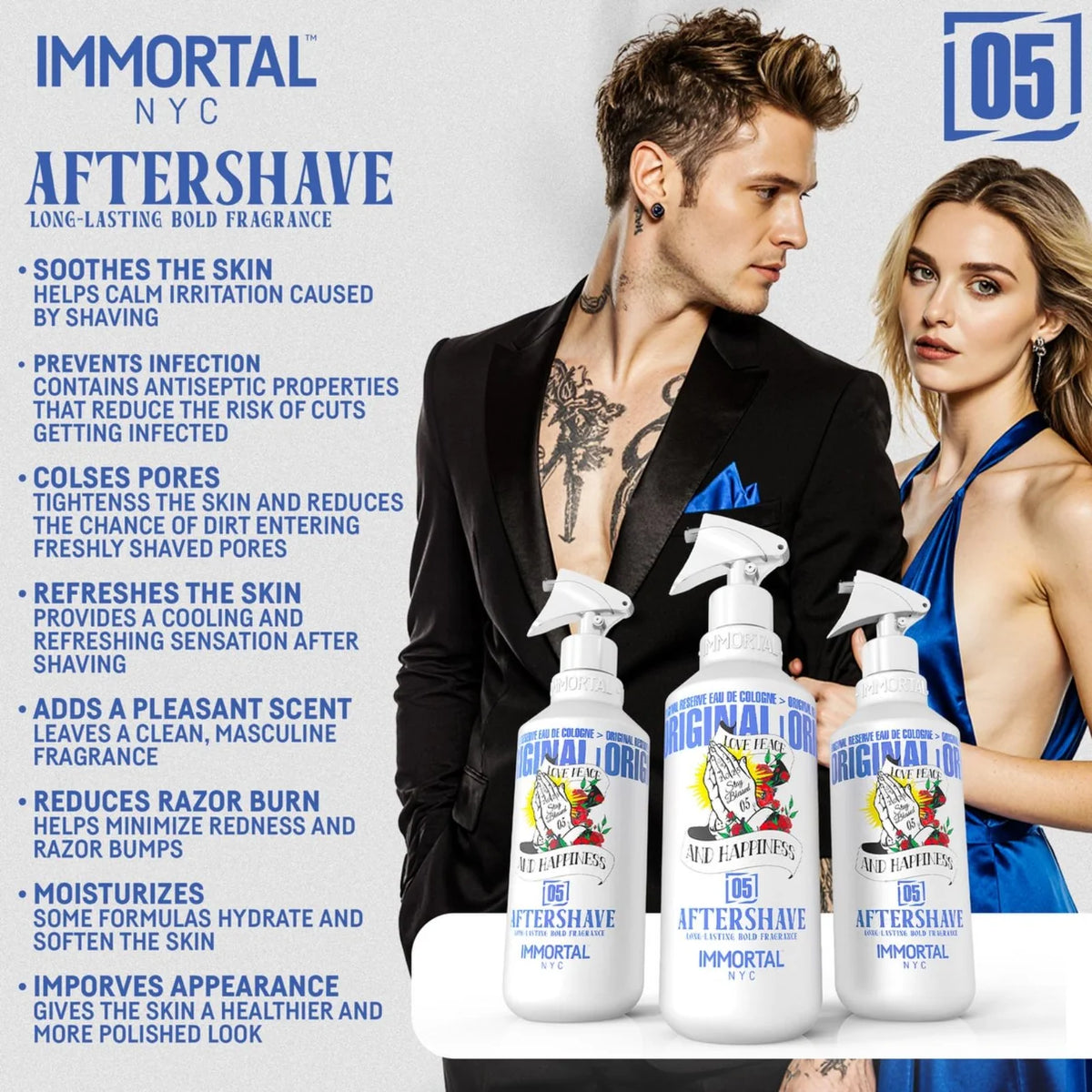 Immortal NYC Stay Blessed 05 Aftershave