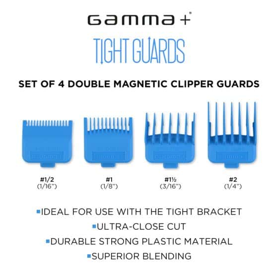 Gamma+ Dub Magnetic Tight Guards 4PK