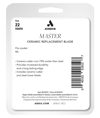 Andis Master Ceramic Replacement Blade