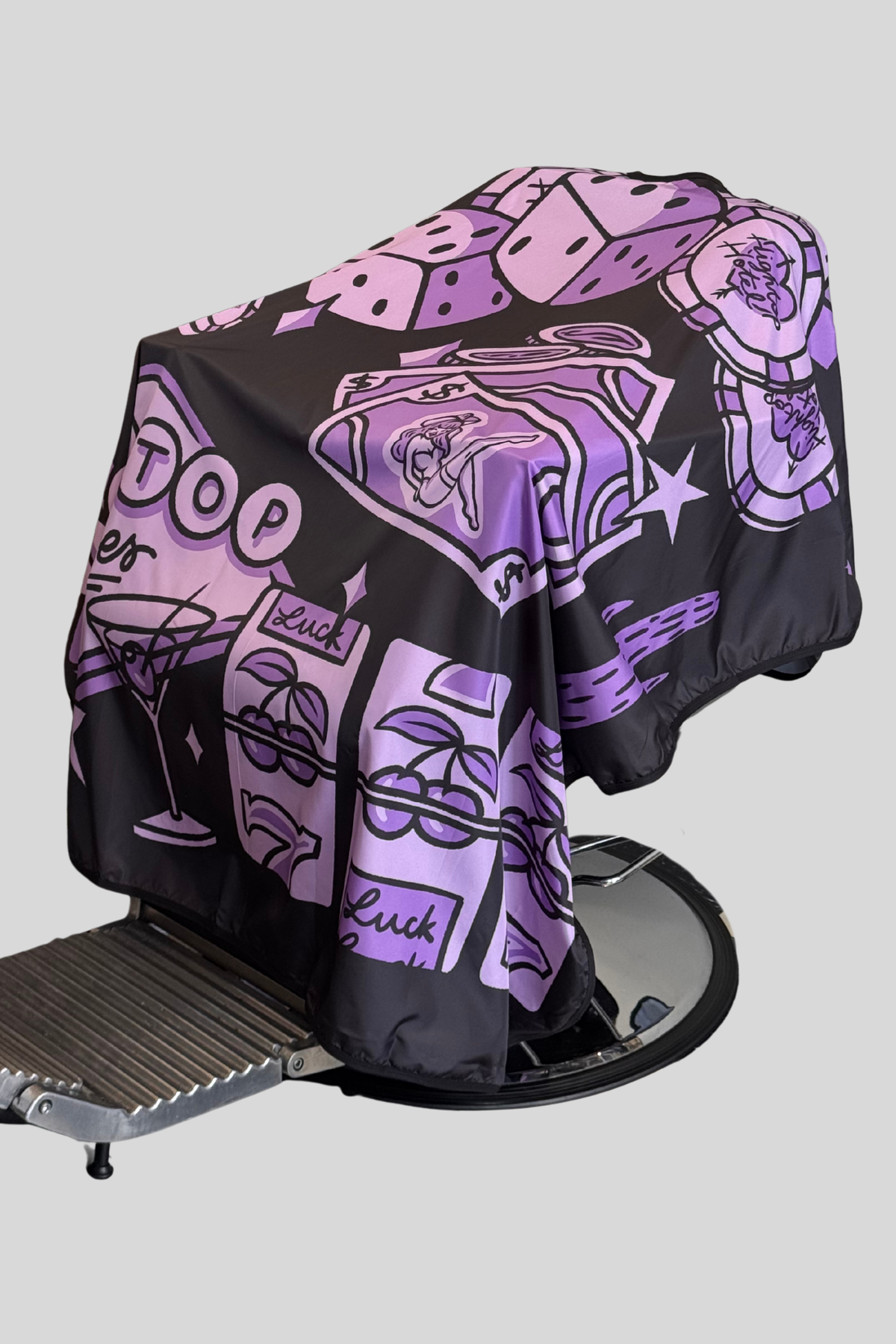 High Top Sin City Purple Cape