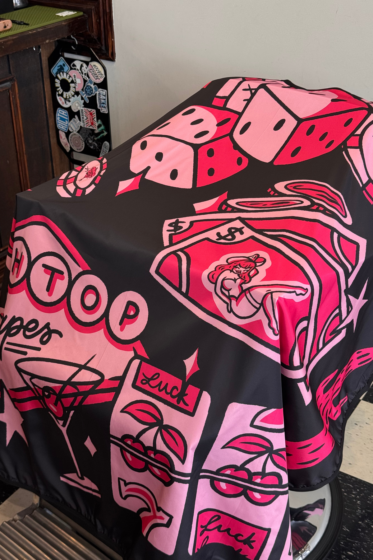 High Top Sin City Pink Cape