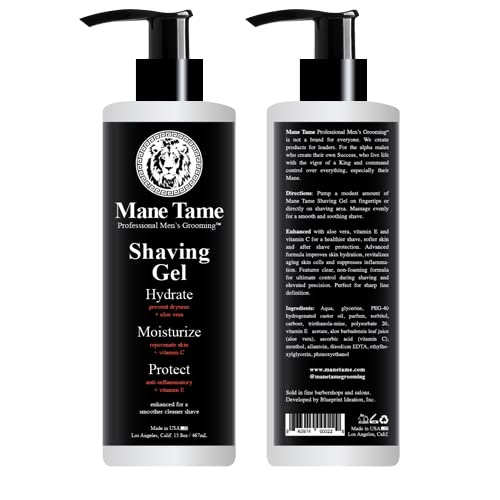 Mane tame Shaving Gel