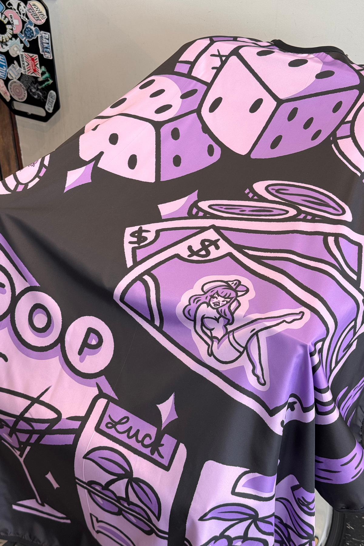 High Top Sin City Purple Cape