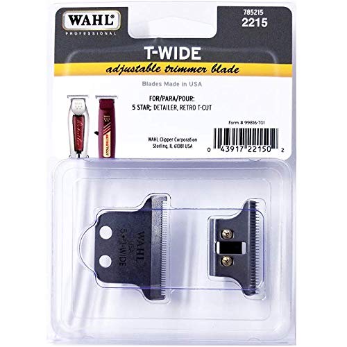 Wahl Professional T-Wide Adjustable Trimmer Blade #2215