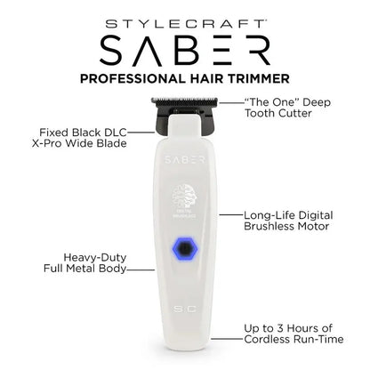 StyleCraft Saber Trimmer White