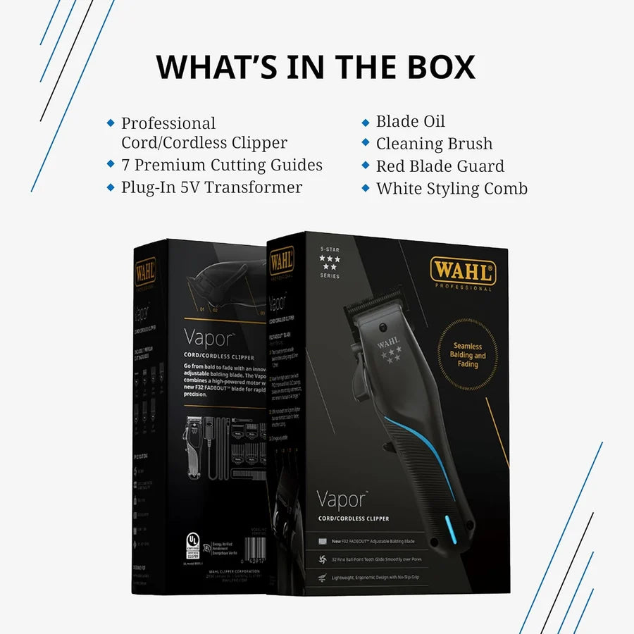 Wahl Professional Vapor Cordless Clipper