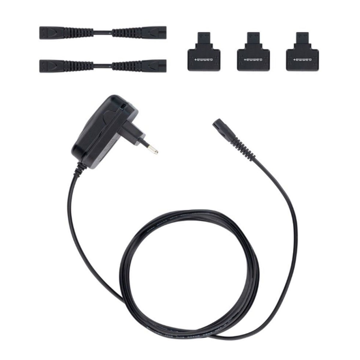 Gamma+ Connect 3 – Barberhood Charging System, 2 Expansion Cords, Adapter