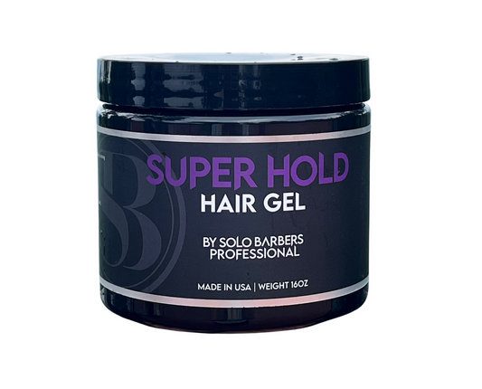 Solo Barbers Super Hold Gel 16oz