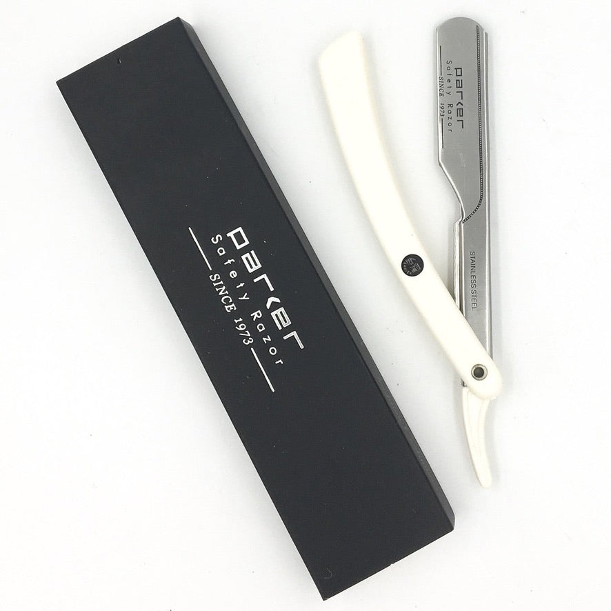 Parker PTW Barber Razor White