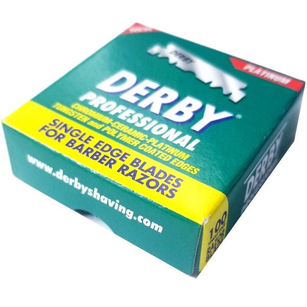 Derby Professional Single Edge Razor Blades - 100 Blades