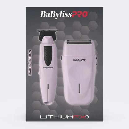 BaByliss Trimmer & Double Foil Shaver Pink