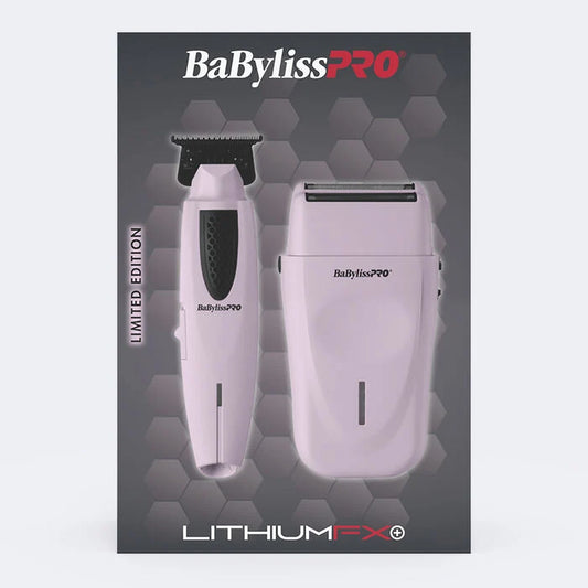 BaByliss Trimmer & Double Foil Shaver Pink