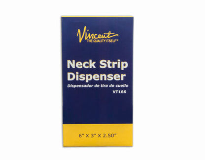 wooden neck strip dispenser