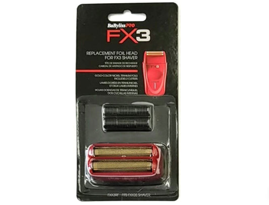 BaBylissPRO FX3 Red Replacement Foil & cutters