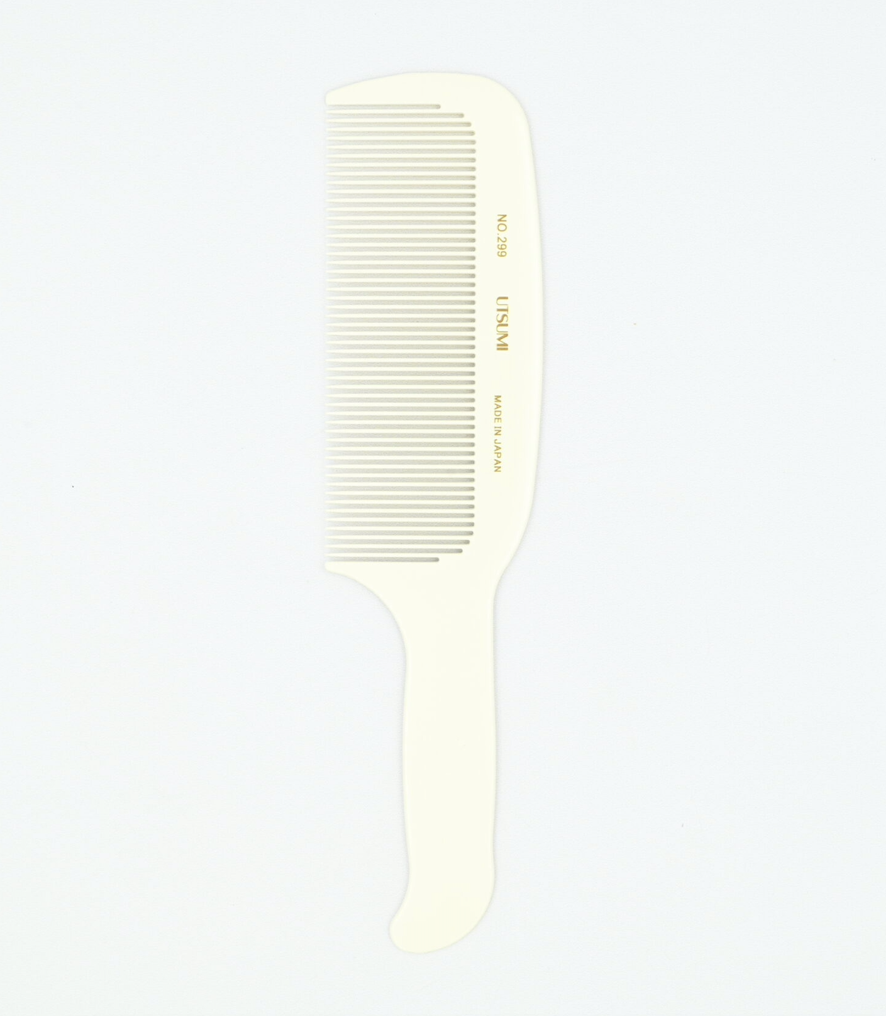 Utsumi Clipper Comb White  #299