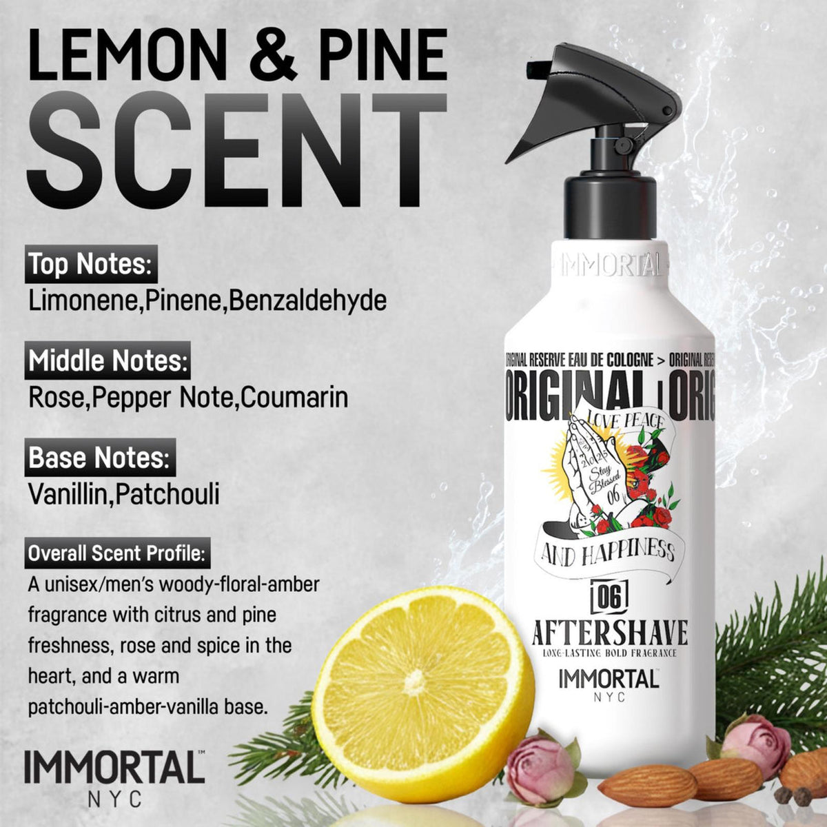 Immortal NYC Stay Blessed 06 Aftershave