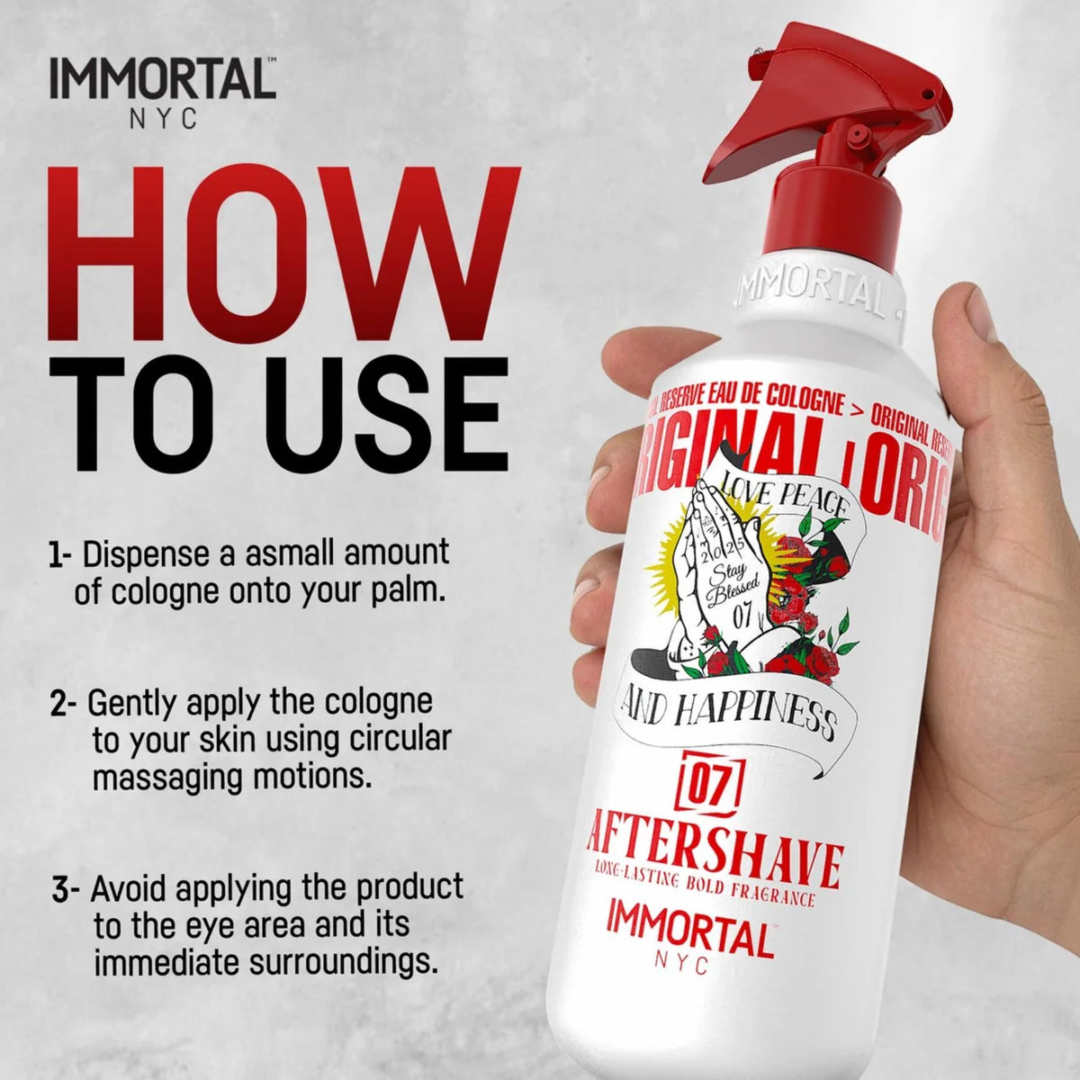 Immortal NYC Stay Blessed 07 Aftershave