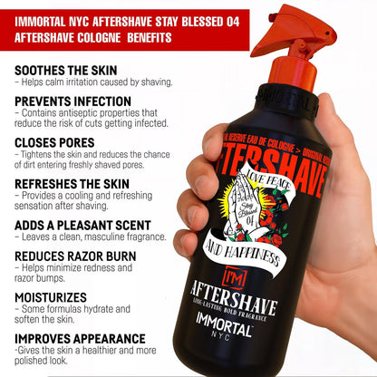 Immortal NYC Stay Blessed 04 Aftershave