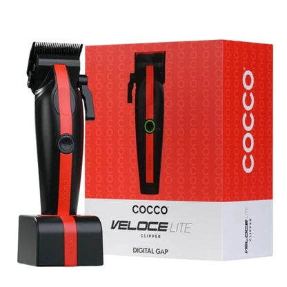 Cocco Professional Veloce Lite Cordless Clipper Black/Red