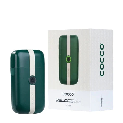 Cocco Veloce Lite Cordless Shaver - Green & White
