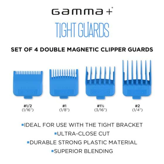 Gamma+ Dub Magnetic Tight Guards 4PK