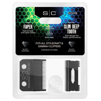 Stylecraft DLC Faper Clipper Blade with Slim Deep Tooth Cutter Set